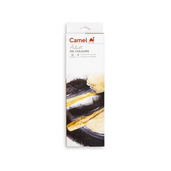 CAMEL ARTIST OIL COLOURS 12 SHADES X 9ML