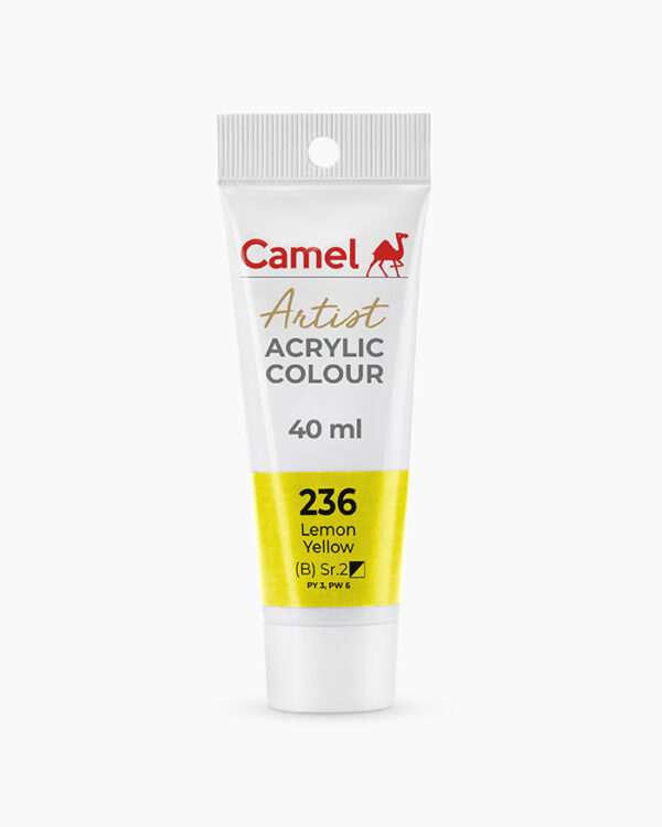 ARTIST ACRYLIC 236 LEMON YELLOW