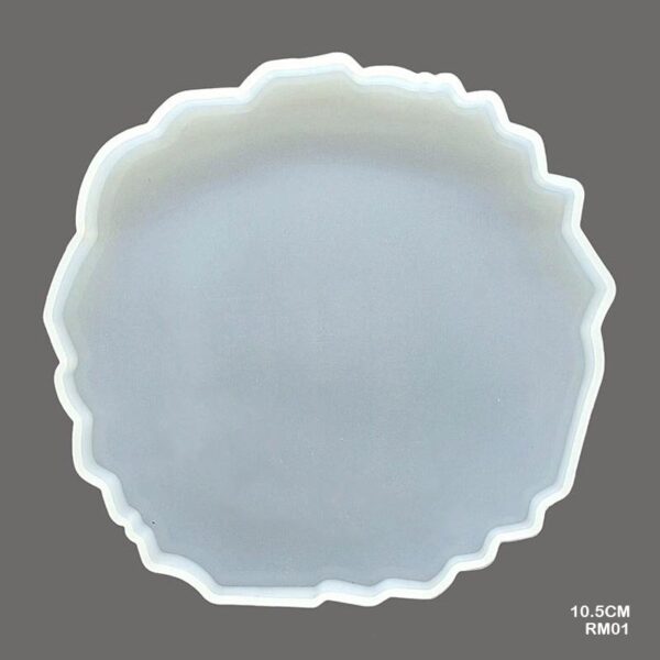 RM01 SILICON MOLD ROUND AGATE (10.5CM) (4 IN)