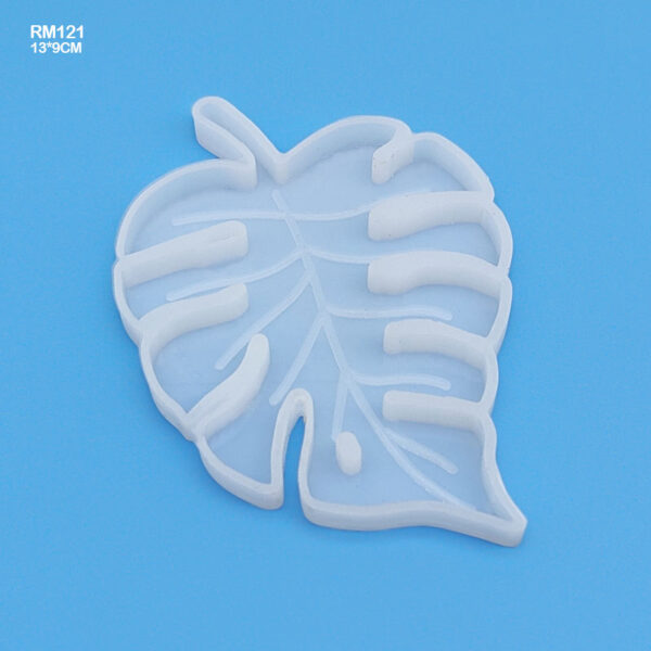 RM121 SILICON MOLD LEAF (13 X 9CM)