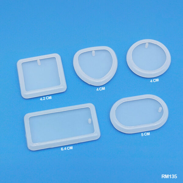 RM135 SILICON MOLD 5PC SET