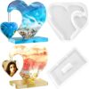 Resin Mold Heart Large Silicone Mold Hanging Heart Shaped (19.3 X 18CM) - Image 2