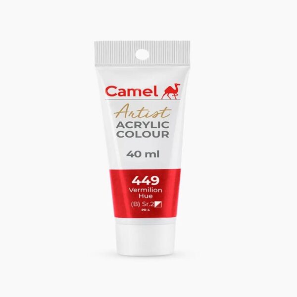 ARTIST ACRYLIC 449 VERMILLION HUE