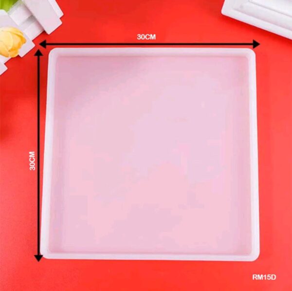 RM15D SILICON MOLD SQUARE (30 X 30 X 1CM)