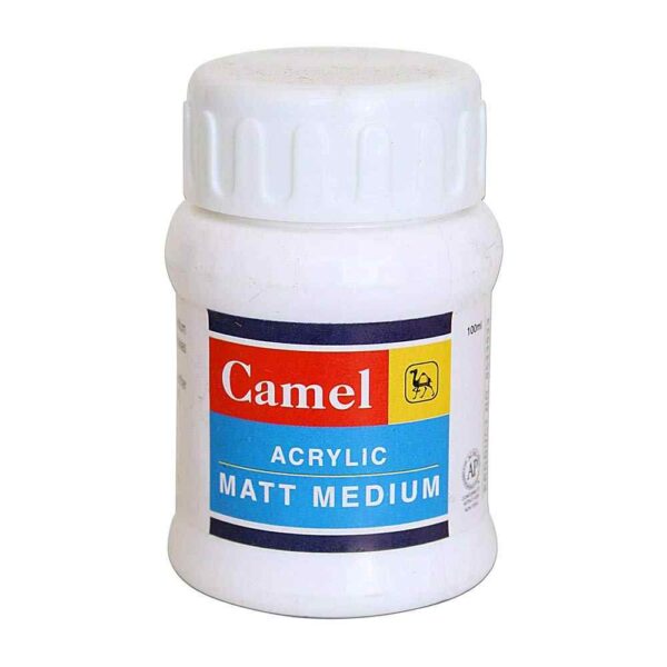 ACRYLIC MATT MEDIUM- CAMEL 100ml