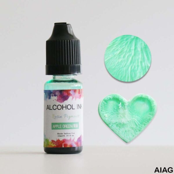 Alcohol Ink Apple green(AlAG)(10 Ml)