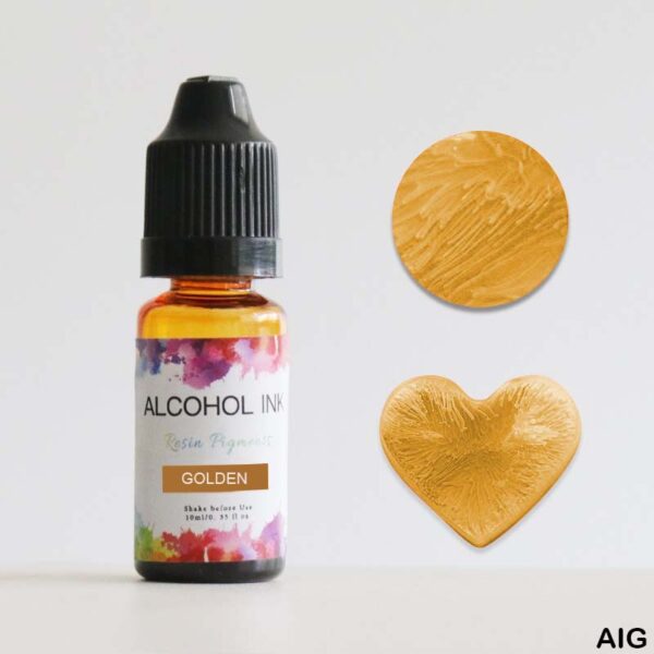 Alcohol ink-10ml-golden (AIG)