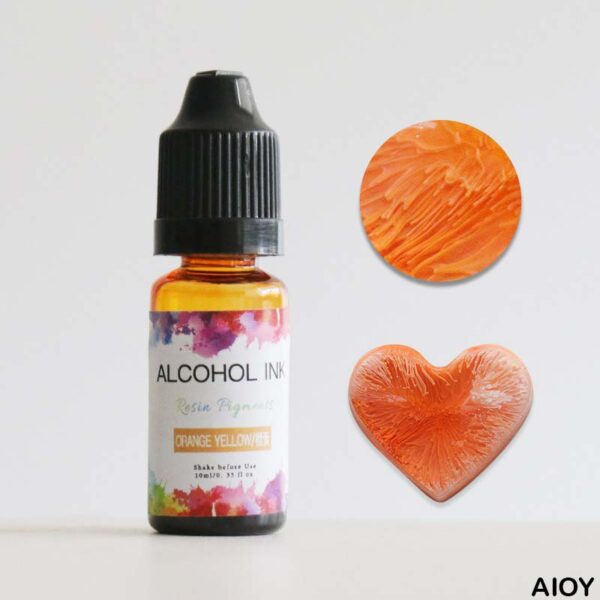 Alcohol Ink 10Ml Orange Yellow (Aioy)