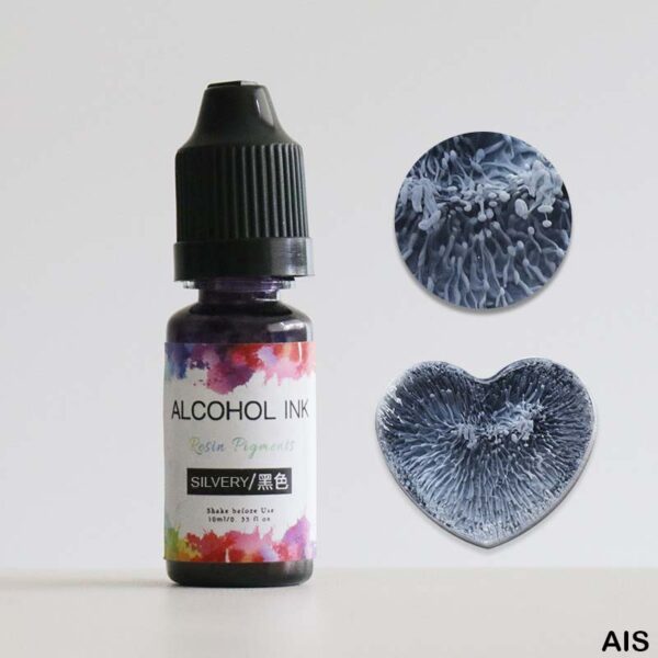 Alcohol ink-10ml--SILVERY (AIS)