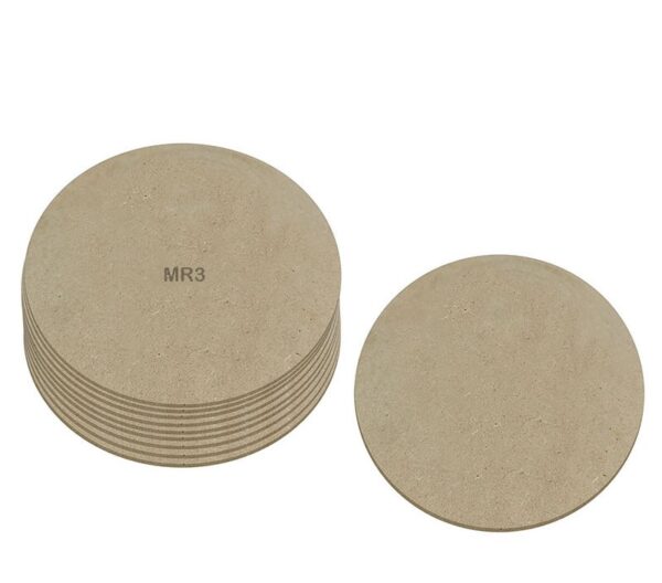 3" MDF-BASE SET OF 5 PCS