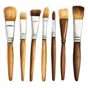 ACRYLIC PAINT BRUSHES FALATE