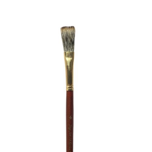 OIL COLOUR PAINT BRUSH FLATE 6