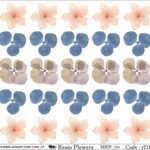 "Jogi Art Resin Flower Sticker Sheet - Waterproof, Fade-Resistant, Ideal for Resin Art, Jewelry Making, Scrapbooking & DIY Craft Projects"
