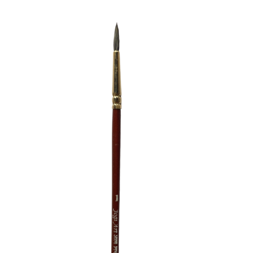 OIL COLOUR PAINT BRUSH ROUND 1