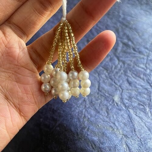 White pearl latkan 2 psc design 1