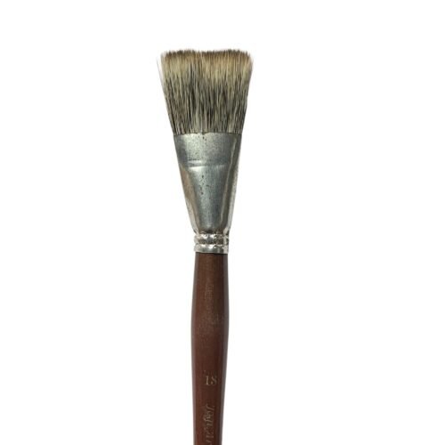 OIL COLOUR PAINT BRUSH FLATE 18