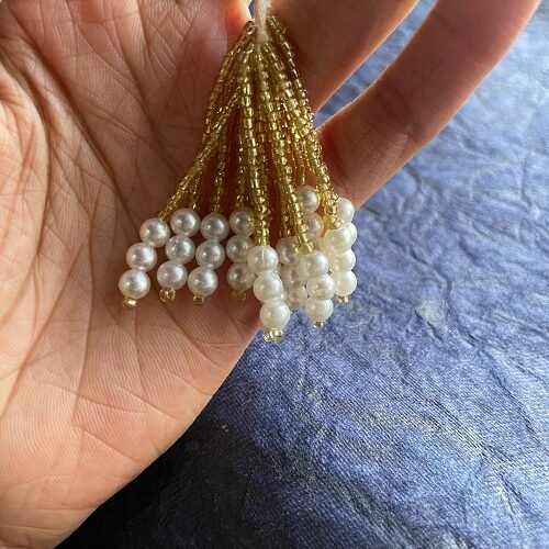White pearl latkan 2 psc