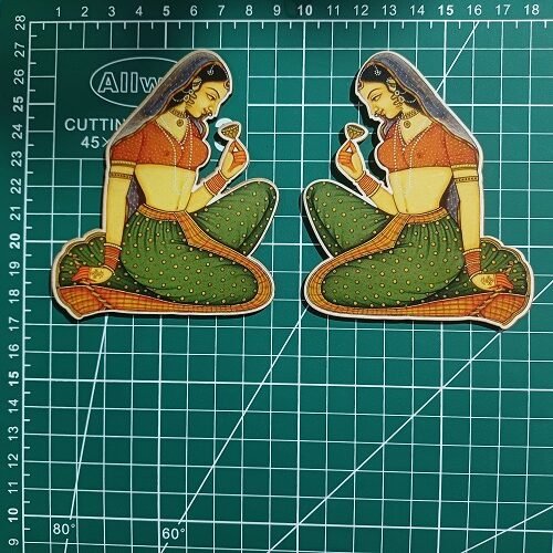 Rani cutout MDF Pair