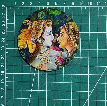 Radha Krishna MDF Cutout