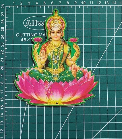 Printed Laxmiji Cutout MDF size 1