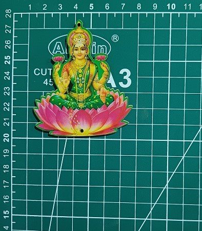 Printed Laxmiji Cutout MDF size 2