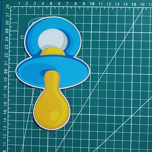 Baby Pacifier cutout MDF