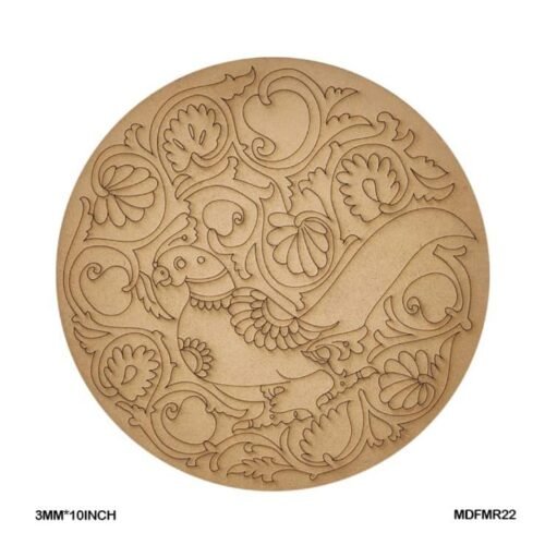 Mdf Cutout Mandala Engrave 3Mm*10Inch MDFMR22