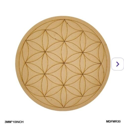 Mdf Cutout Mandala Engrave 3Mm*10Inch MDFMR30