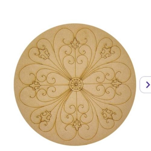 Mdf Cutout Mandala Engrave 3Mm*10Inch MDFMR35