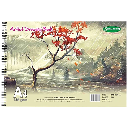 Sundaram Artist Drawing Book 140 GSM | A4