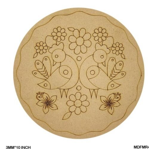 Mdf Cutout Mandala Engrave 3Mm*10Inch MDFMR47