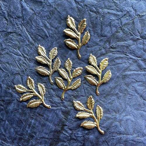 Leaf Metal Cutout (J) - Pack of 5