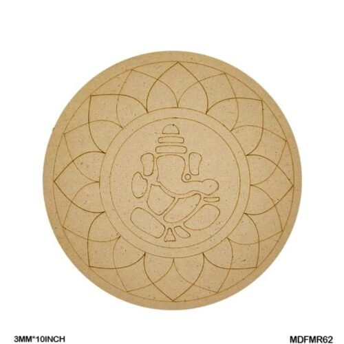 Mdf Cutout Mandala Engrave 3Mm*10Inch MDFMR62