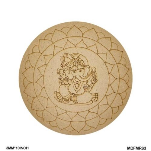 Mdf Cutout Mandala Engrave 3Mm*10Inch MDFMR63
