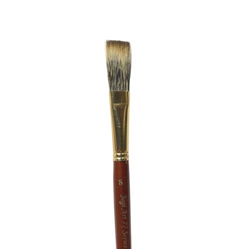 OIL COLOUR PAINT BRUSH FLATE 8