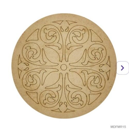 Mdf Cutout Mandala Engrave 3Mm*10Inch MDFMR15