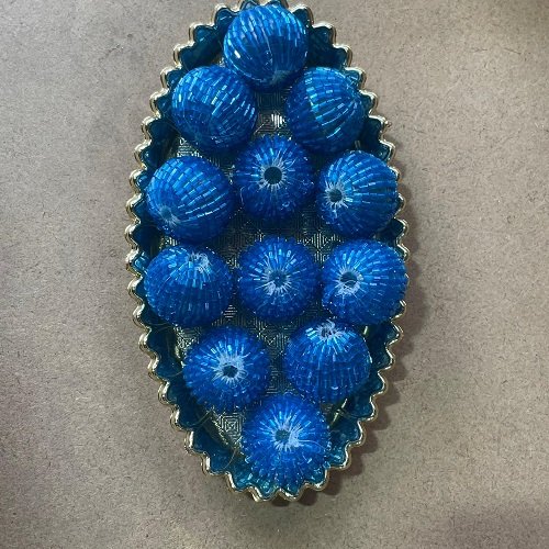 Blue Katdana Beads Pack Of 5